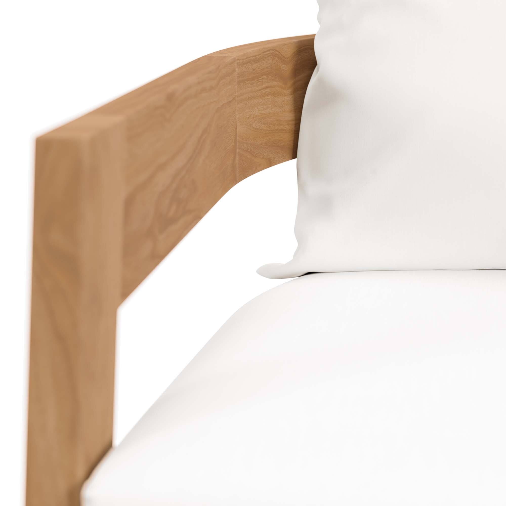 Alt View 5. Modway - Brisbane Teak Wood Outdoor Patio Armchair by Modway - Natural White.