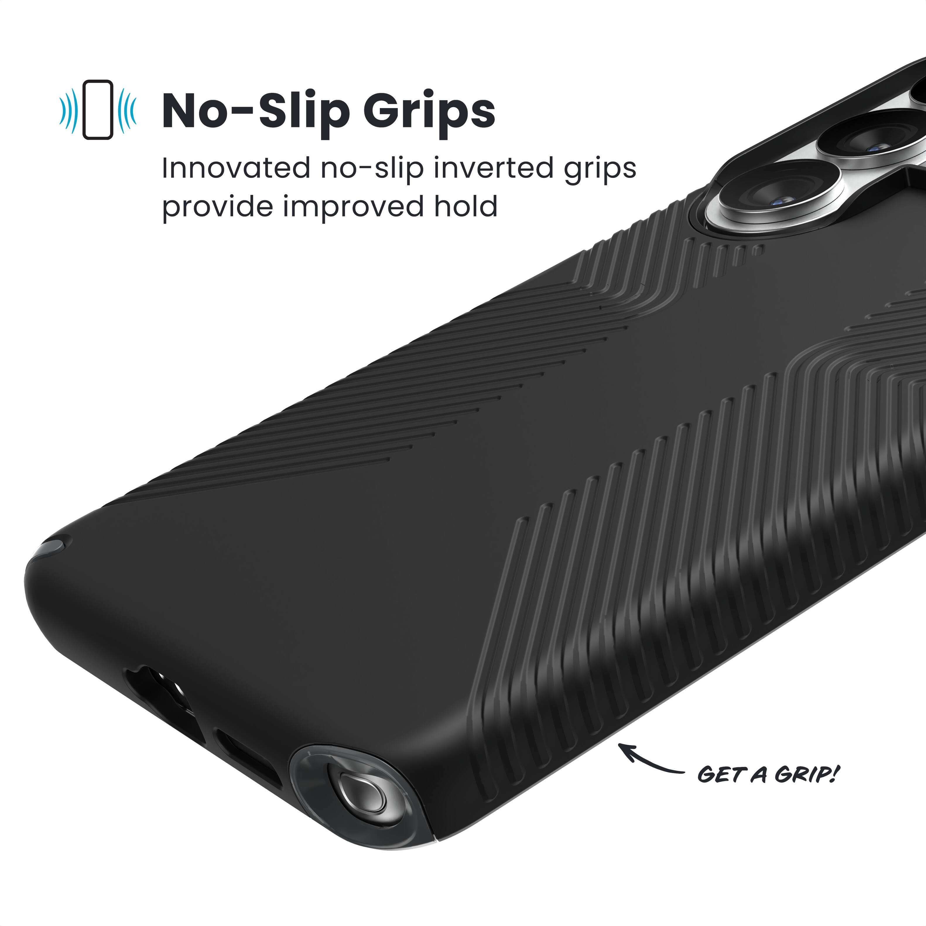 No-Slip Grips

Innovated no-slip inverted grips provide improved hold

GET A GRIP!