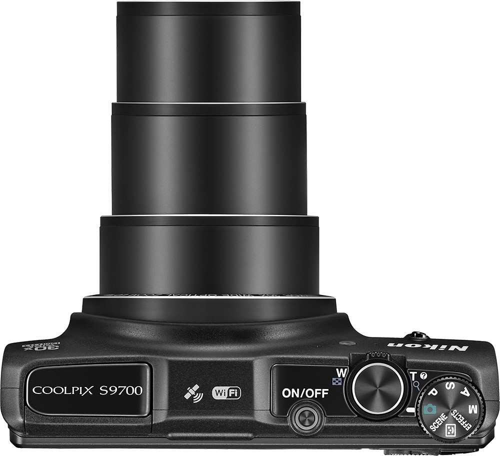 Best Buy: Nikon Coolpix S9700 16.0-Megapixel Digital Camera Black