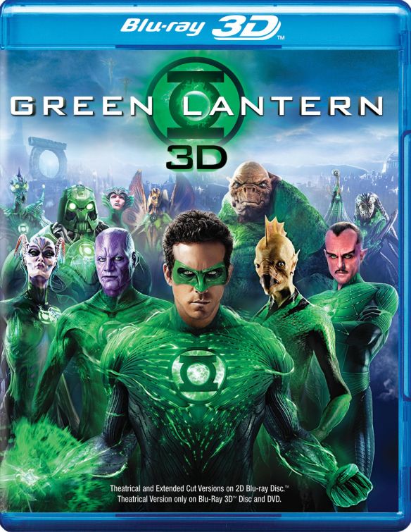  Green Lantern [Extended Cut] [3 Discs] [Includes Digital Copy] [3D] [Blu-ray/DVD] [Blu-ray/Blu-ray 3D/DVD] [2011]