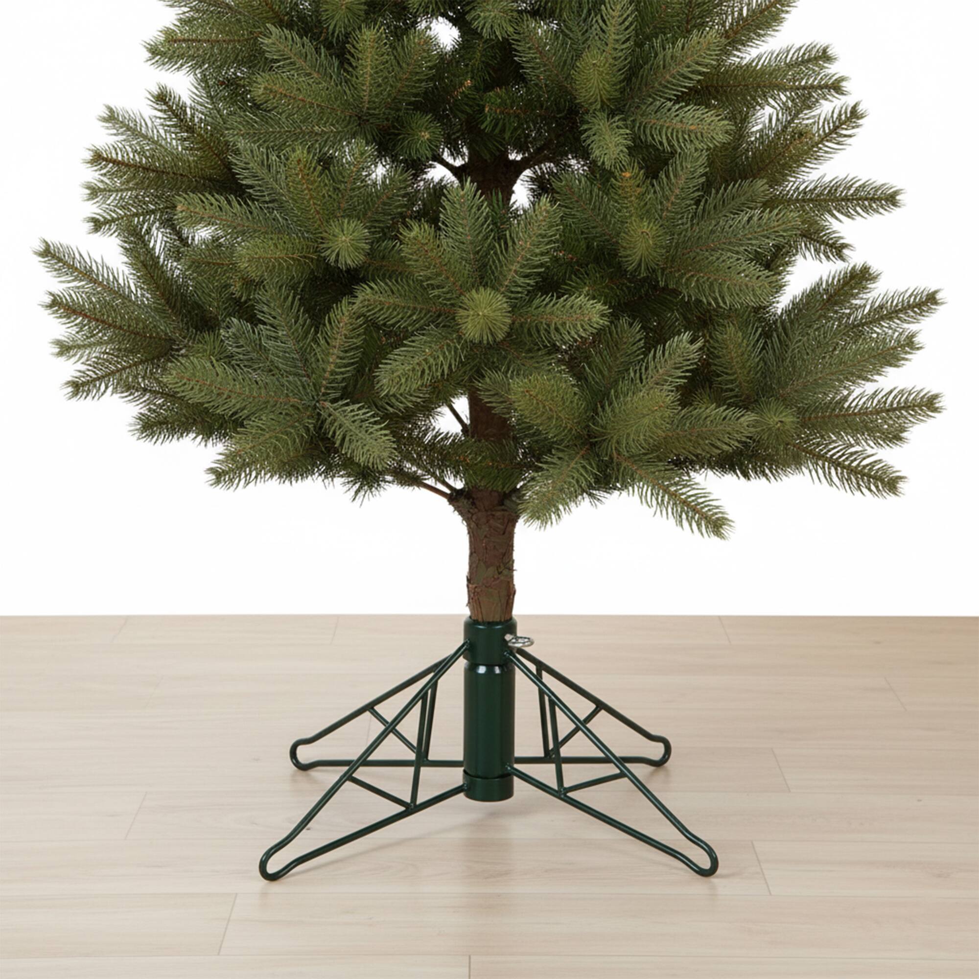 Alt View 2. Northlight - Metal Christmas Tree Stand for 10' - 11.5' Artificial Trees - 34" - Green - Green.