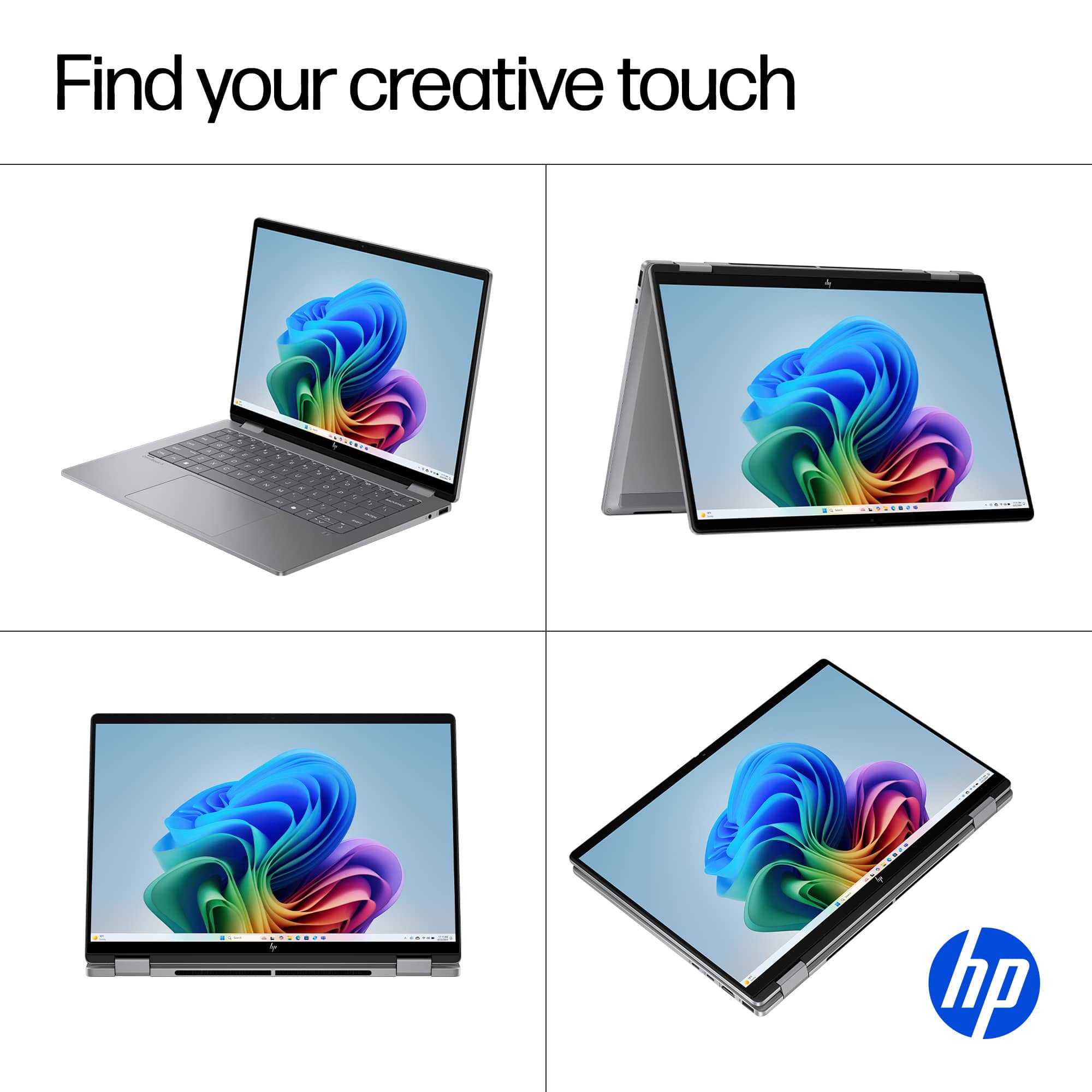 Find your creative touch with HP.