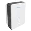 Front. Keystone - 50 Pint Dehumidifier with Electronic Controls - White.
