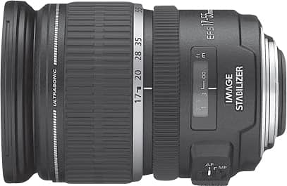 Canon Ef S 17 55mm F 2 8 Is Usm Standard Zoom Lens Black 1242b002 Best Buy