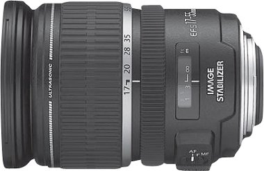 Canon - EF-S 17-55mm f/2.8 IS USM Standard Zoom Lens - Black - Front_Zoom