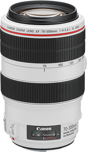 Best Buy: Canon EF 70–300mm f/4–5.6L IS USM Telephoto Zoom Lens