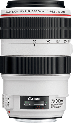 Best Buy: Canon EF 70–300mm f/4–5.6L IS USM Telephoto Zoom Lens
