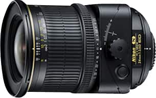 Front. Nikon - PC-E NIKKOR 24mm f/3.5D ED Wide-Angle Lens for Select Nikon DSLR Cameras - Black.