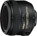 Front Zoom. Nikon - AF-S NIKKOR 50mm f/1.4G Standard Lens - Black.