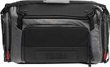 Front Standard. Tenba - Shootout Large Camera Shoulder Bag - Silver/Black.