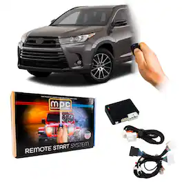 MPC - Remote Start Kit 2014-2019 Toyota Highlander | Plug and Play | 3X Lock to Start - Black