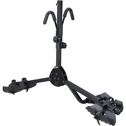 Front. Saris - All Star Bike Rack Hitch Mount, Easy to Load, Star Tray Style Hitch Bike Rack, 2 Bikes - Black.