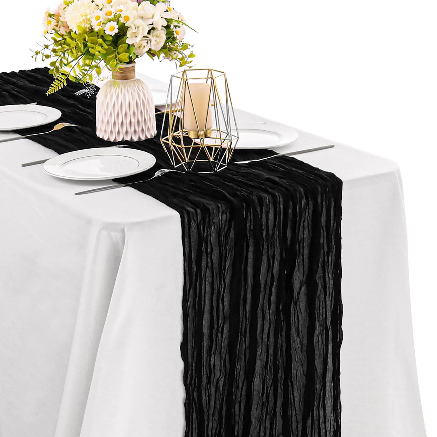 Black-35" x 120"-1 Pack