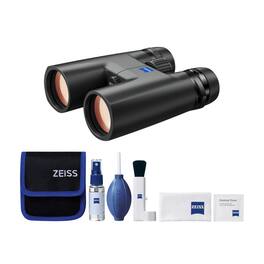 ZEISS - CONQUEST HDX 10x42 Binocular Bundle with Lens Cleaning Kit (Black)