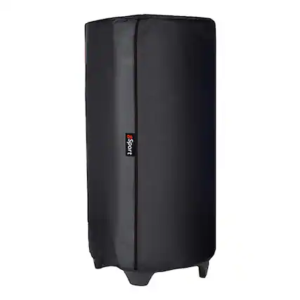 Front. gSport - gSport Waterproof Durable Nylon Speaker Cover for JBL PartyBox 520 - Black.