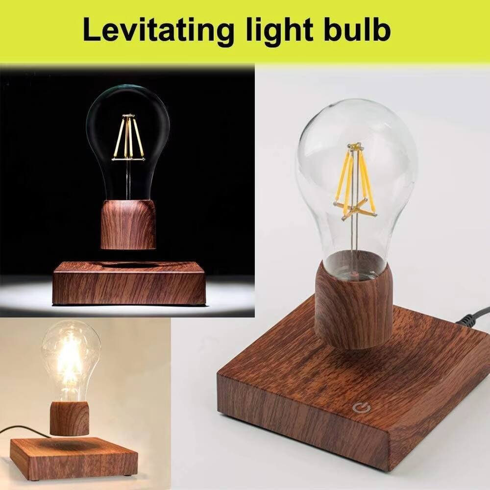 Levitating light bulb