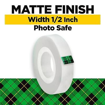 MATTE FINISH  
Width 1/2 Inch  
Photo Safe