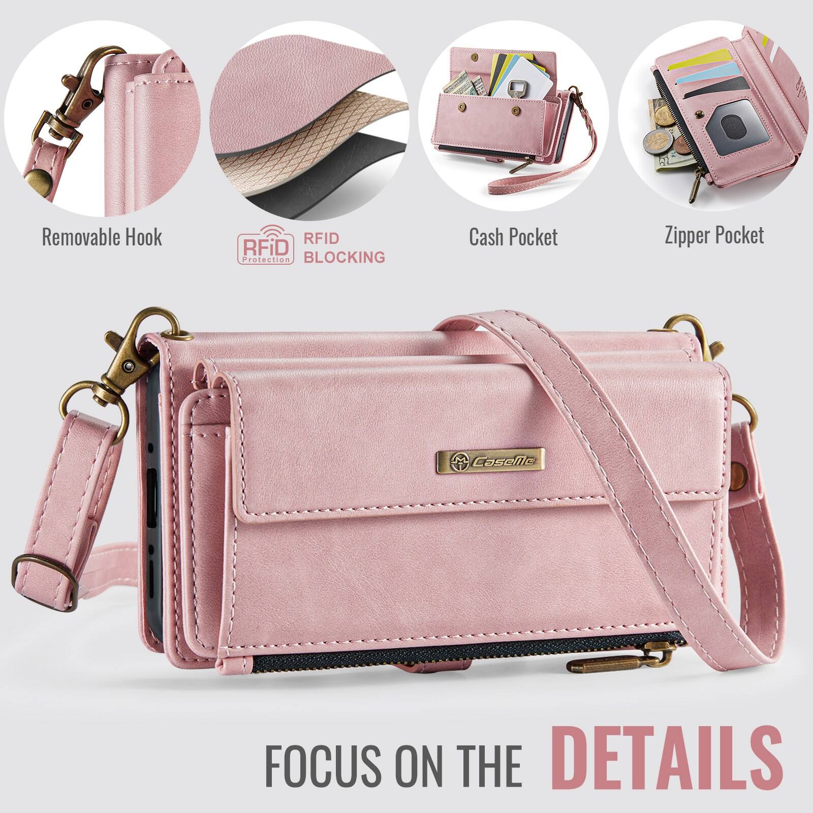 Removable Hook RFID Protection BLOCKING Cash Pocket Zipper Pocket

FOCUS ON THE DETAILS