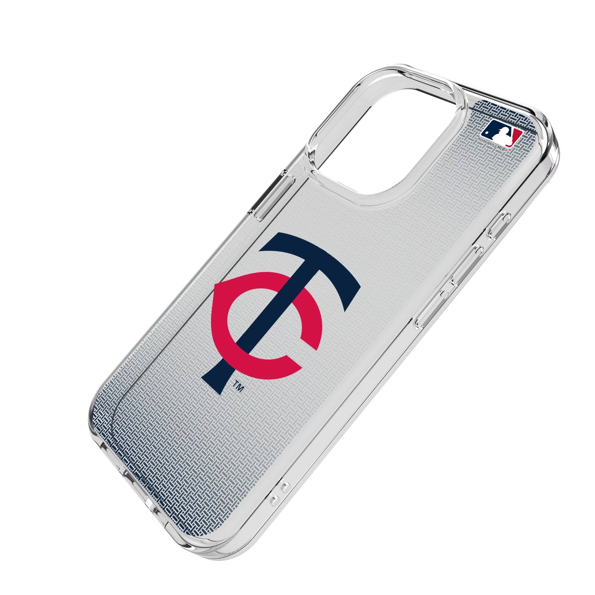 Alt View 1. Keyscaper - Linen Logo iPhone Clear Case - 15 - Multicolor.