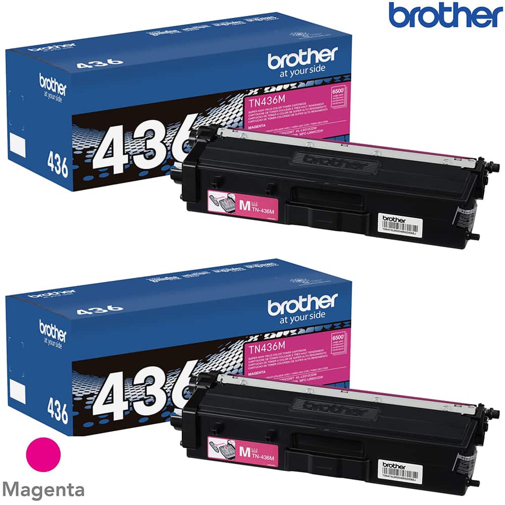 Brother - Super High-yield Toner Cartridge Magenta 2 Pack Bundle
