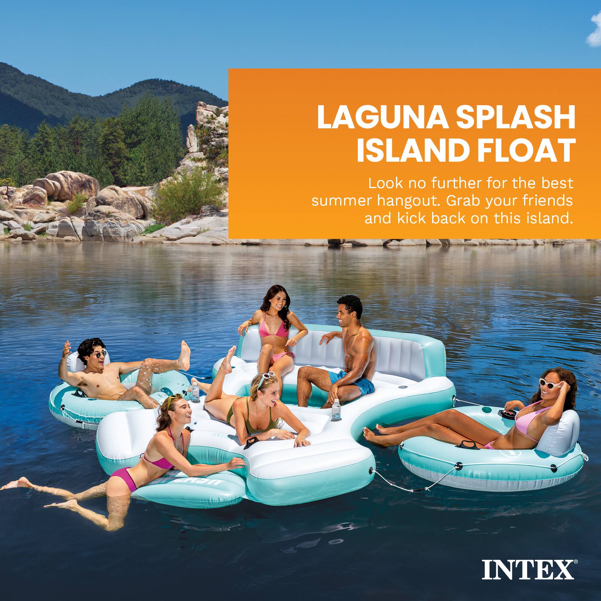 LAGUNA SPLASH ISLAND FLOAT

Look no further for the best summer hangout. Grab your friends and kick back on this island.

INTEX