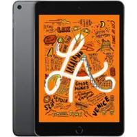 Apple - Certified Refurbished 7.9-Inch iPad Mini (5th Generation) (2019) Wi-Fi + Cellular - 64GB - Gold (Unlocked) - Front_Zoom