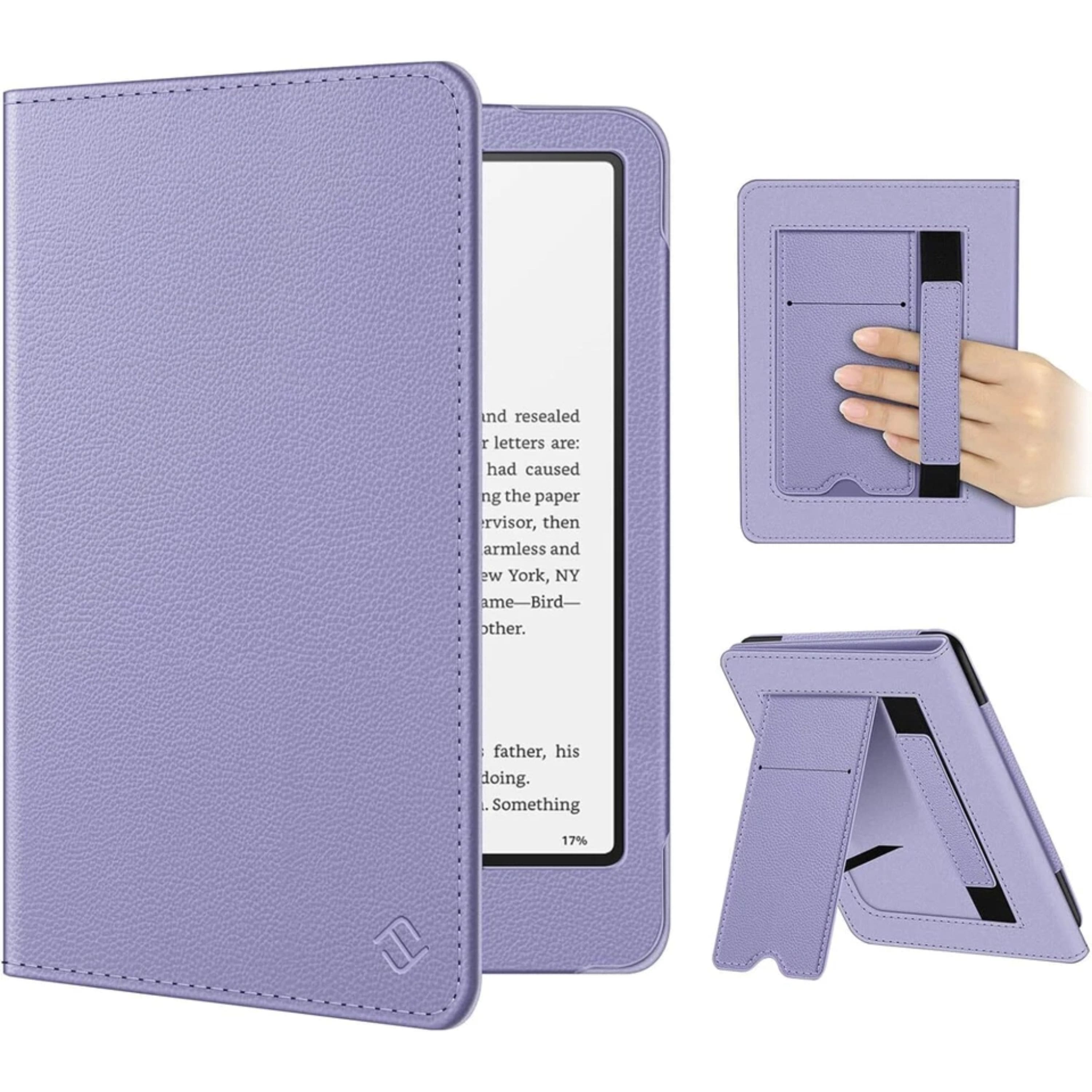 "Kitcheniva - 7"" Kindle Paperwhite Case 12th/11th Gen 2024/2021 Foldable Stand Cover - Lilac Purple" price history on PriceWatchPro