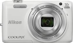 Nikon COOLPIX S6800 ホワイト デジカメ Nikon Coolpix S6800 16.0 Megapixel Digital Camera White