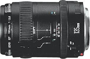Front Standard. Canon - EF 135mm f/2.8 Telephoto Lens for Most Canon EOS Cameras.