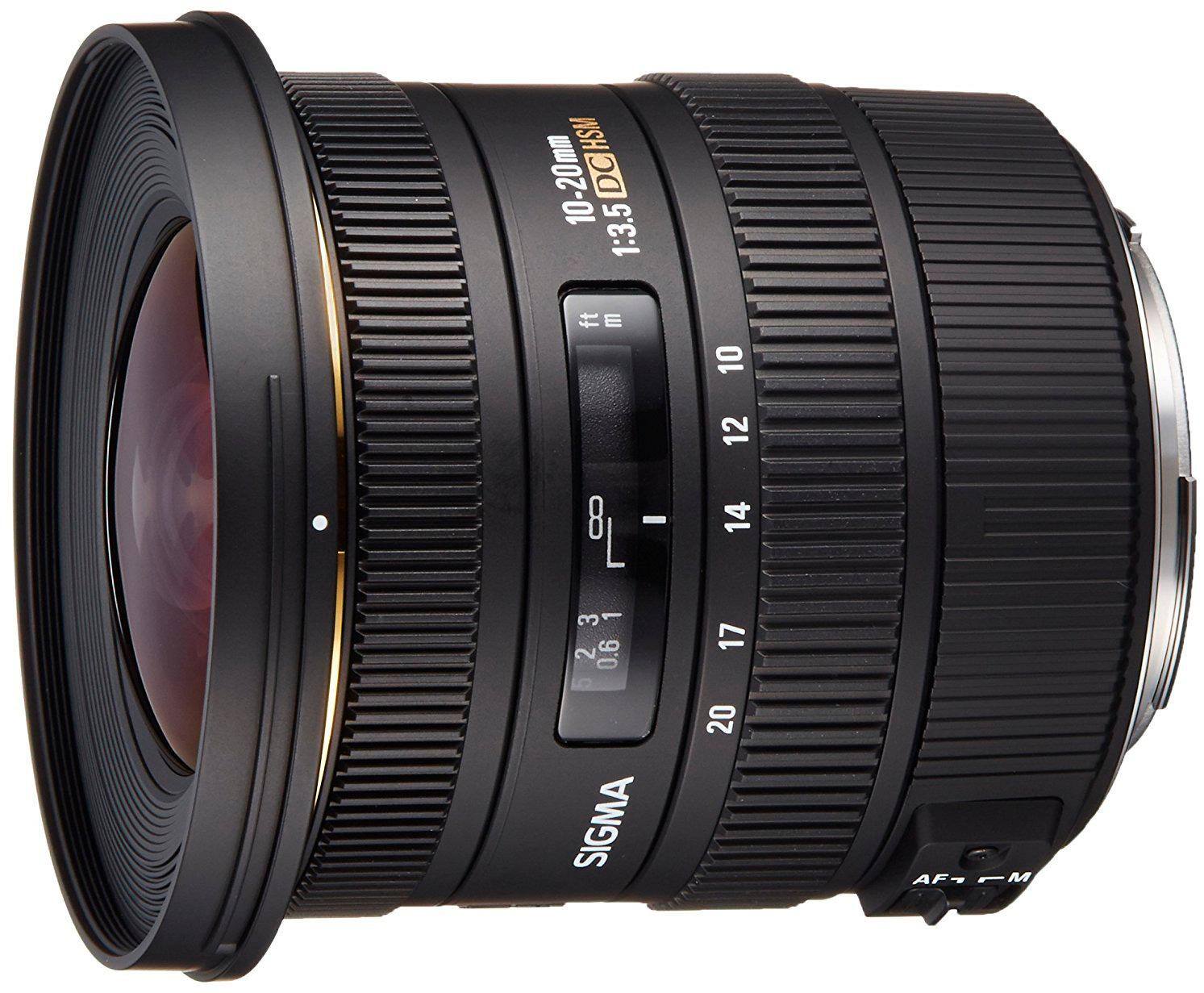 Alt View 12. Sigma - EX 10-20mm f/3.5 DC HSM Wide-Angle Zoom Lens for Nikon F - Black.