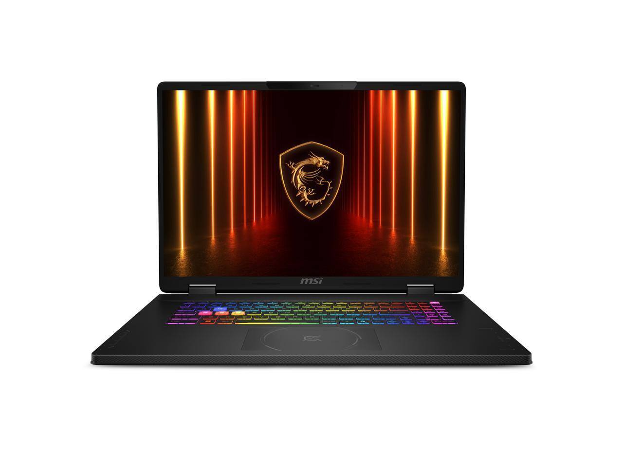 Alt View 1. MSI - MSI 18" 240Hz Ryzen 9 8940HX RTX 5070 32GB DDR5 1TB SSD Win 11 (Crosshair A18 HX) - Gray.