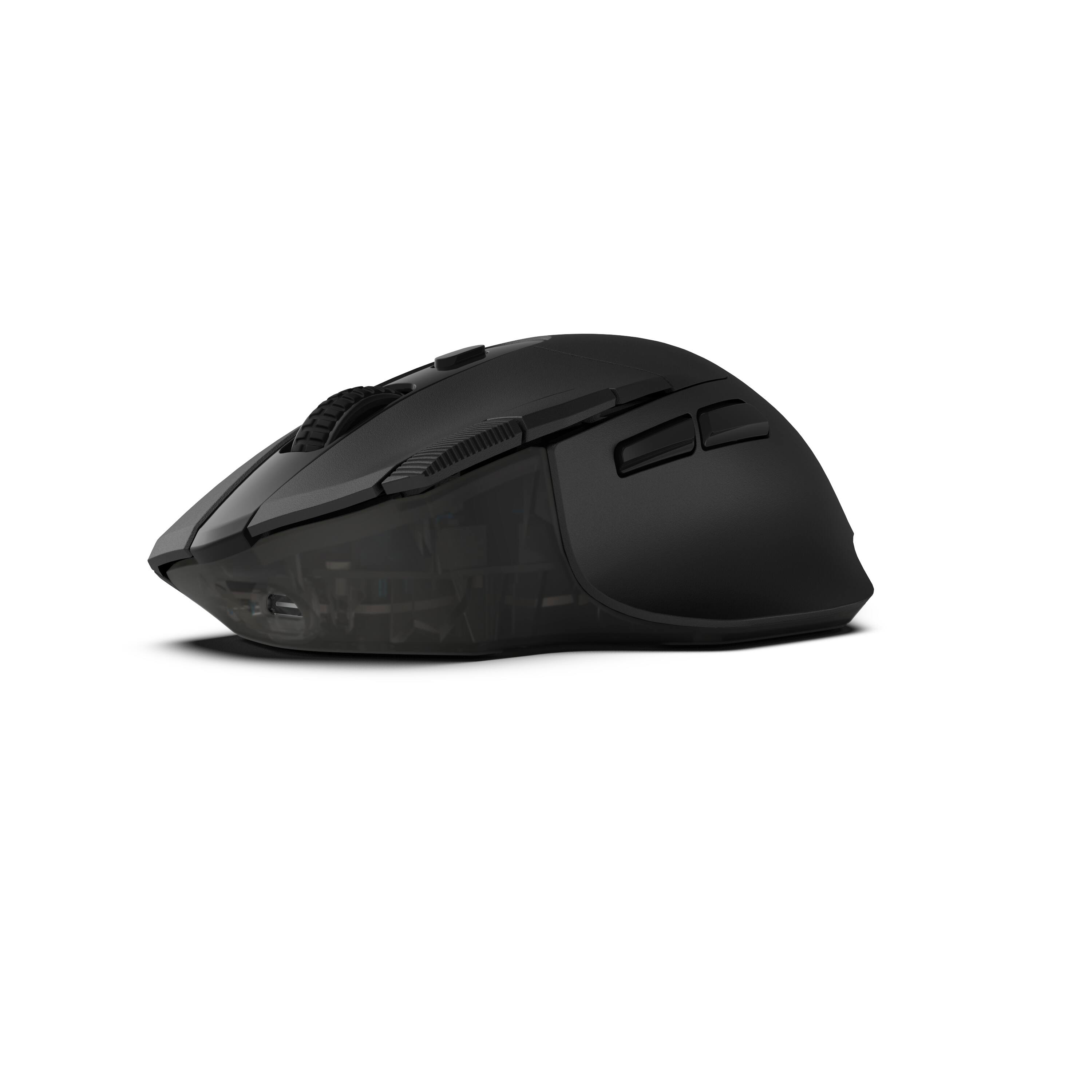Alt View 2. JLab - Midnight Wireless Gaming Mouse - Black.