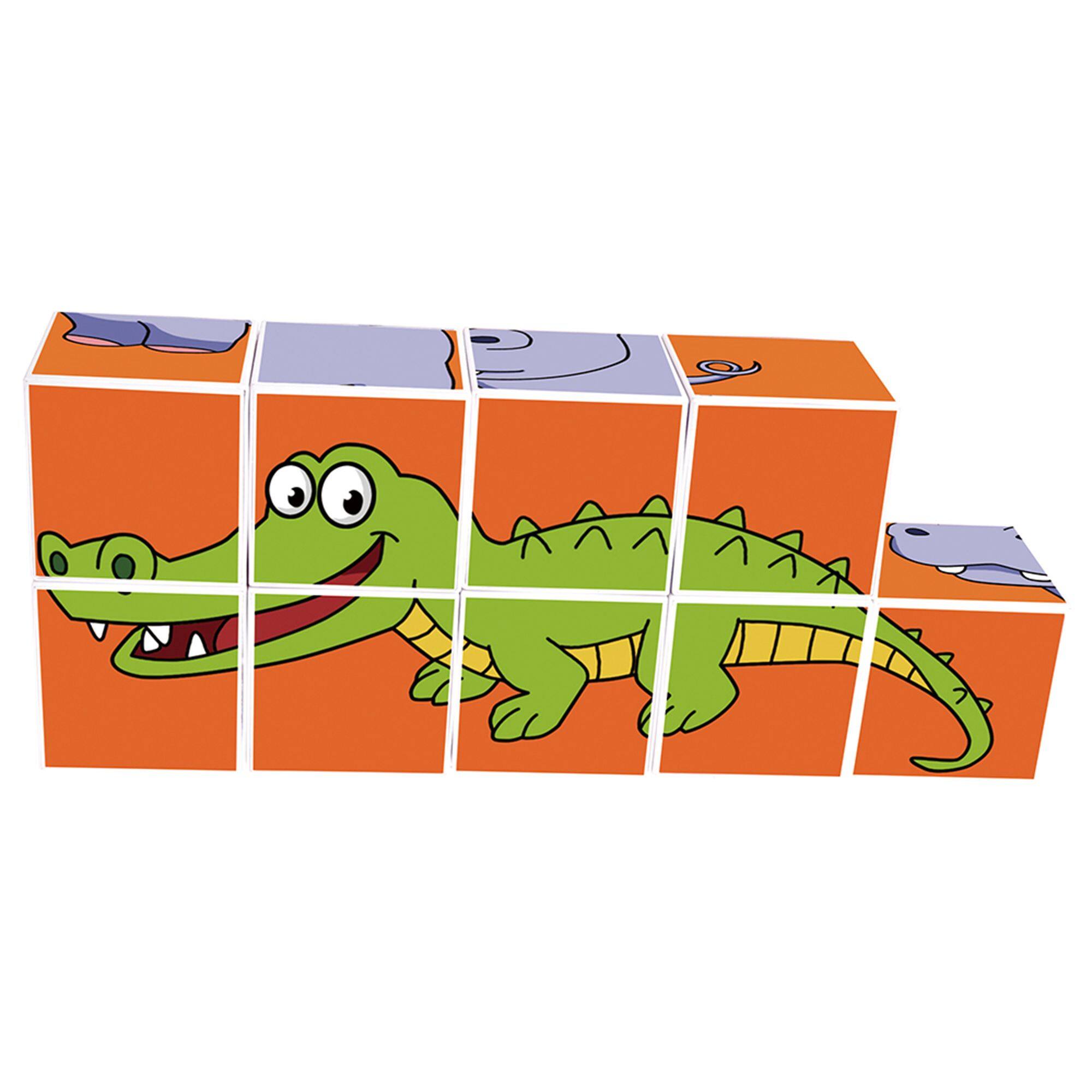 Alt View 5. PicassoTiles - PICASSO-TILES 9 PC Magnetic Building Puzzle Cubes Set for Kids Ages 3+ - Multicolor.