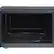 Back. Magic Chef - 2.2 Cu Ft 1200W Countertop Microwave, Sensor Cook - Silver.