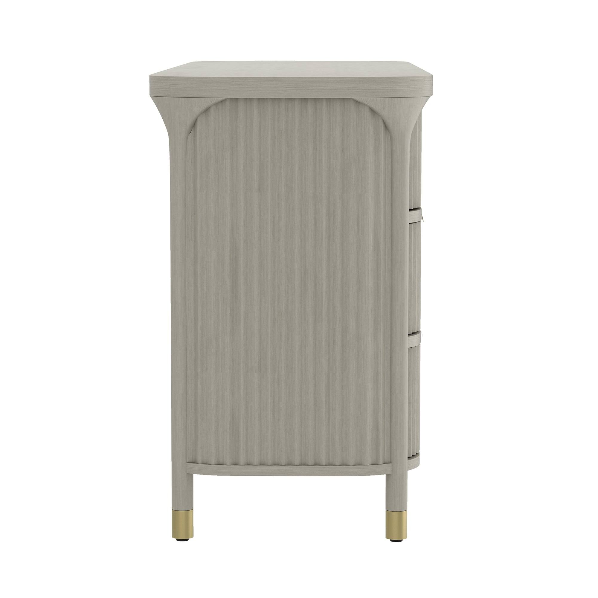 Alt View 3. Manhattan Comfort - Park Contemporary 68" Dresser - Gray.