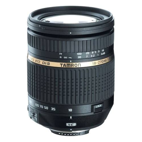 Front Standard. Tamron - 18 mm - 270 mm f/3.5 - 6.3 Lens for Canon EF/EF-S.