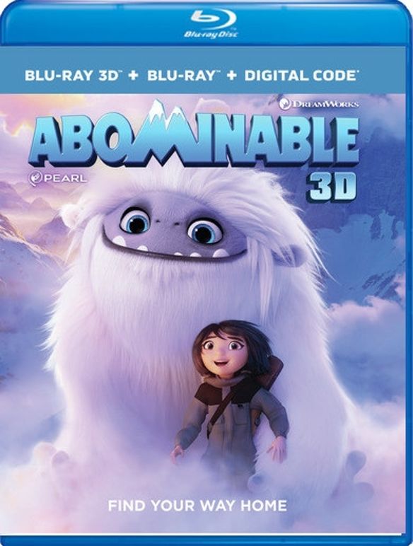Abominable [3D] [Blu-ray] [Blu-ray/Blu-ray 3D] [2019]
