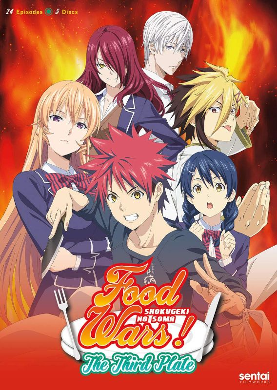 Food Wars! The Third Plate [DVD] was $49.99 now $34.99 (30.0% off)