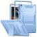 Front. DTTO - iPad 10.2 inch Case for 7th/8th/9th Gen (2019-2021) with Screen Protector, Shockproof Cover and Kickstand - Light Blue.
