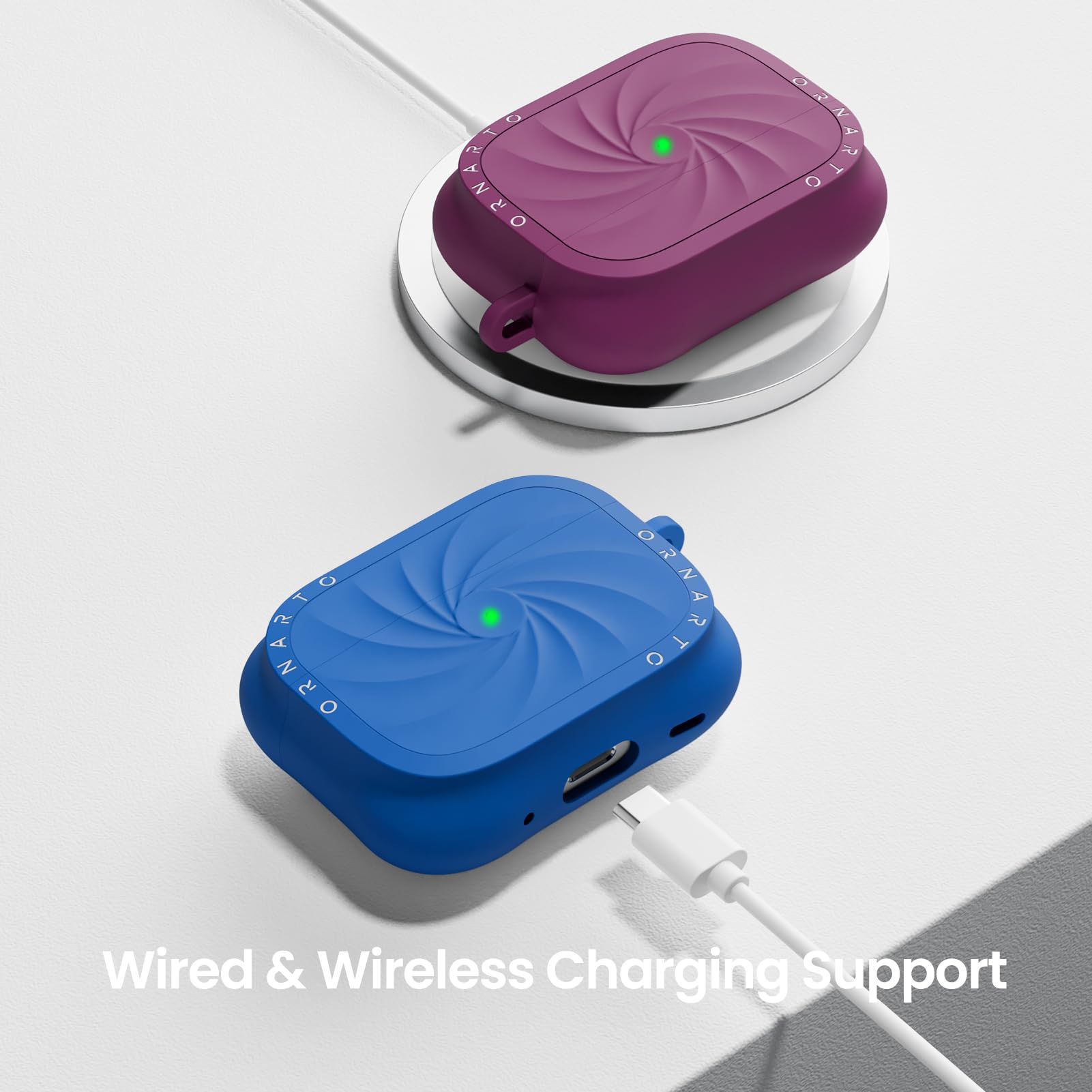 Wired & Wireless Charging Support