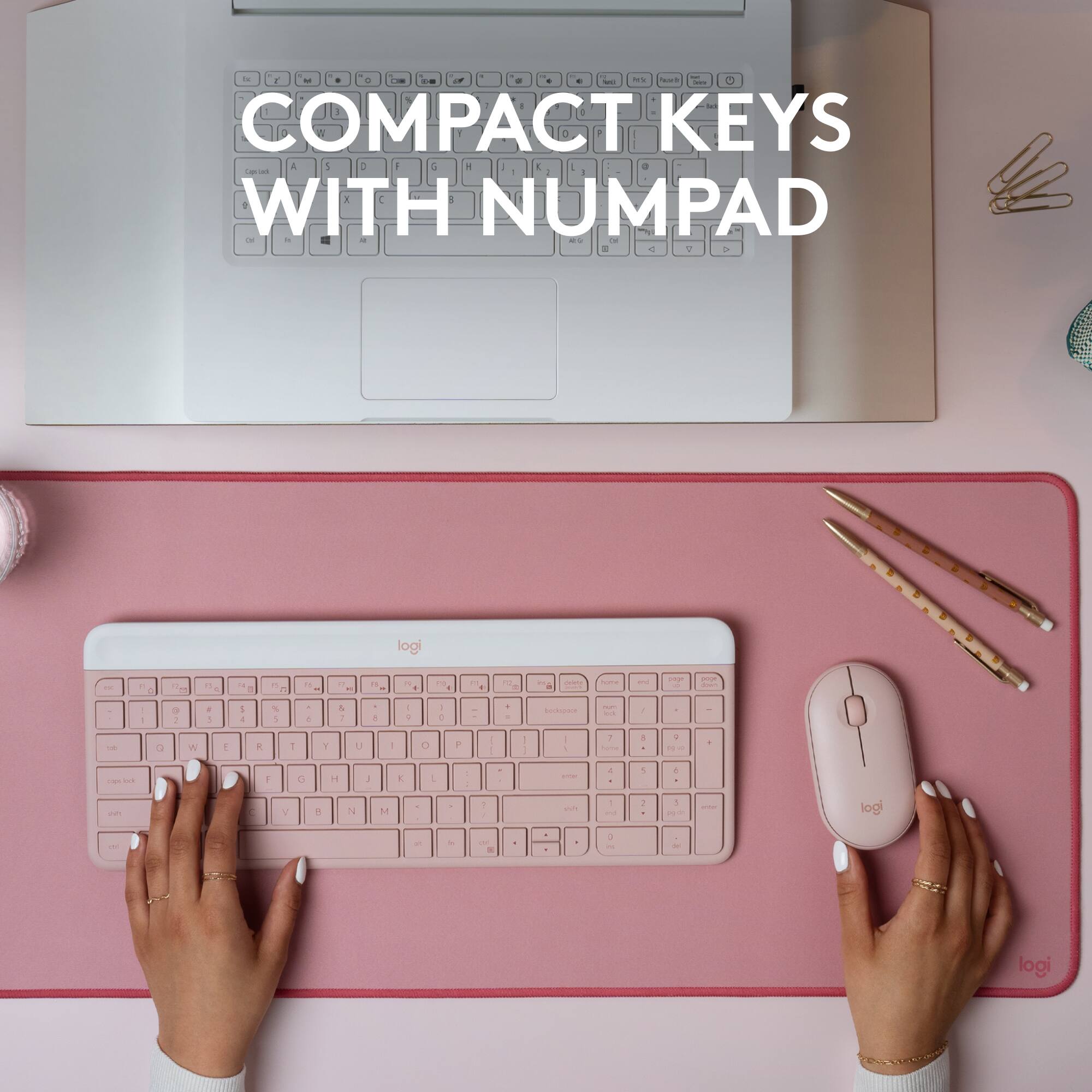 Compact keys with Numpad.