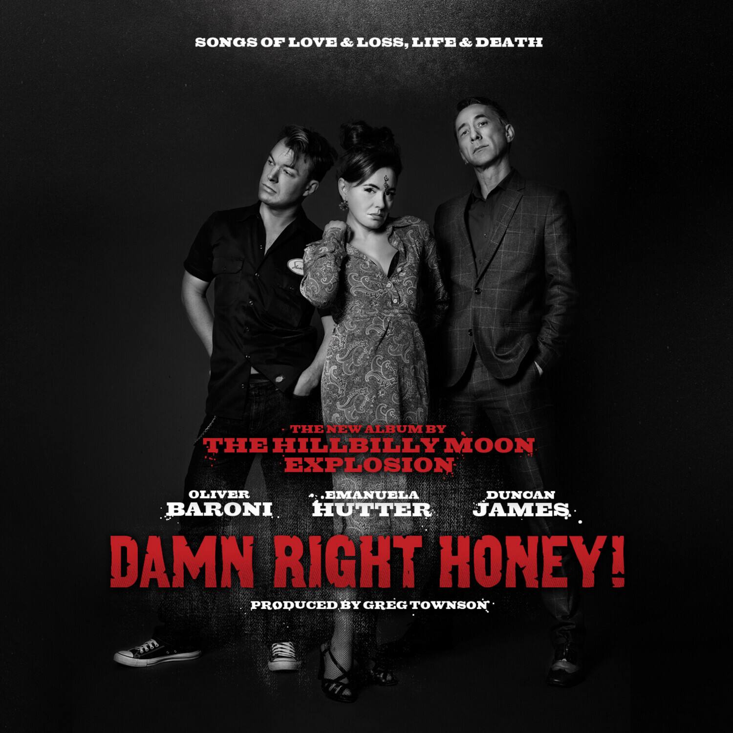 The Hillbilly Moon Explosion - Damn Right Honey   - VINYL LP