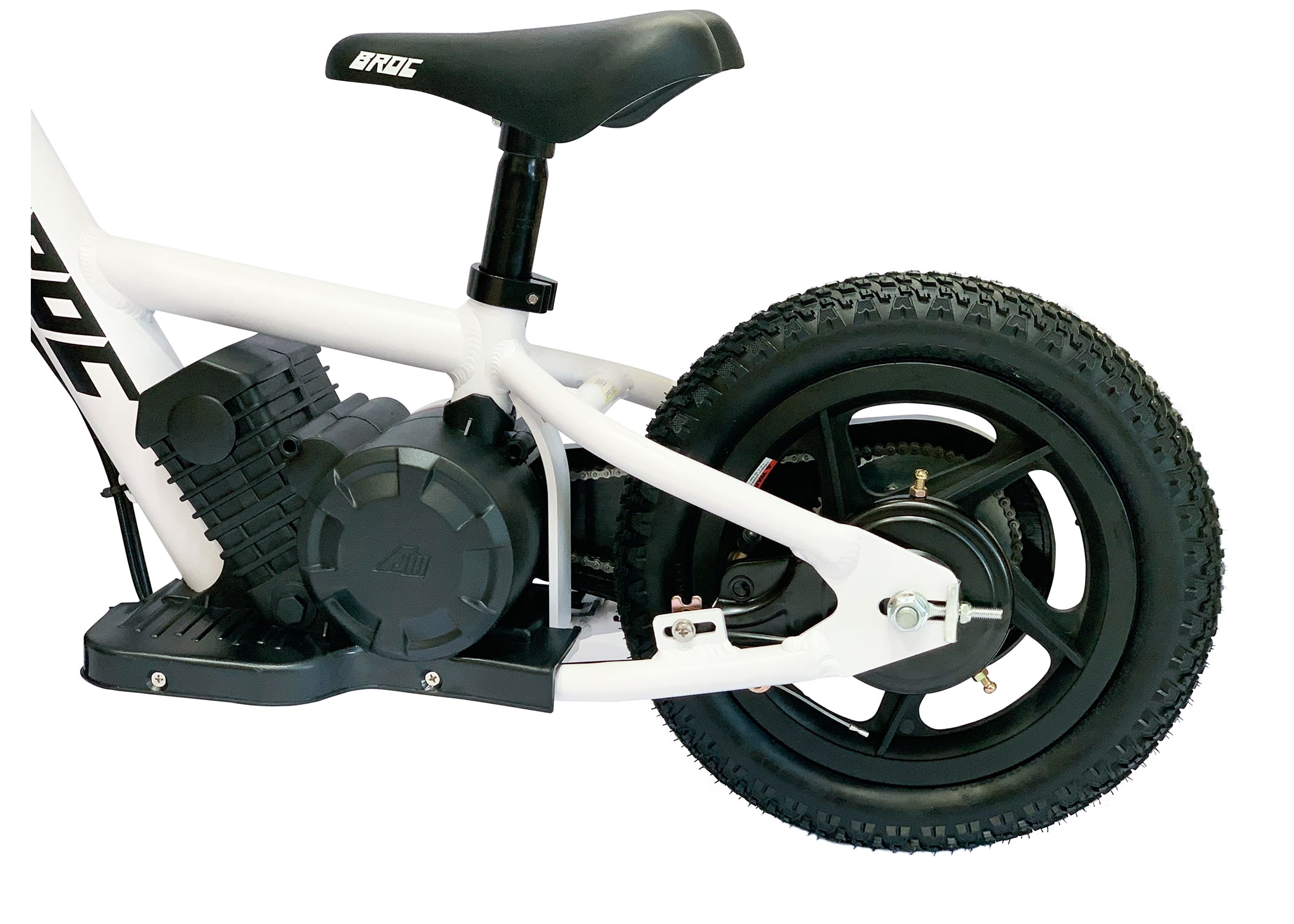 Alt View 14. Best Rideon Cars - E-Bike 12 Inch White - White.
