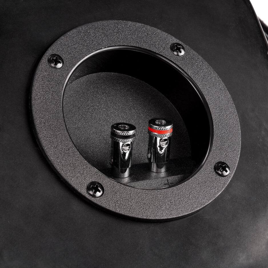Alt View 2. NVX - BOOST Box Custom Fit 10" 500W RMS Loaded Sealed Subwoofer Enclosure for 2017-2022 Tesla Model 3 - Black.