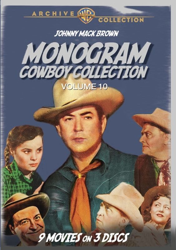 Monogram Cowboy Collection: Volume 10 [3 Discs] [DVD]