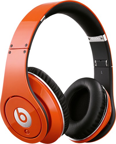 orange beats headphones