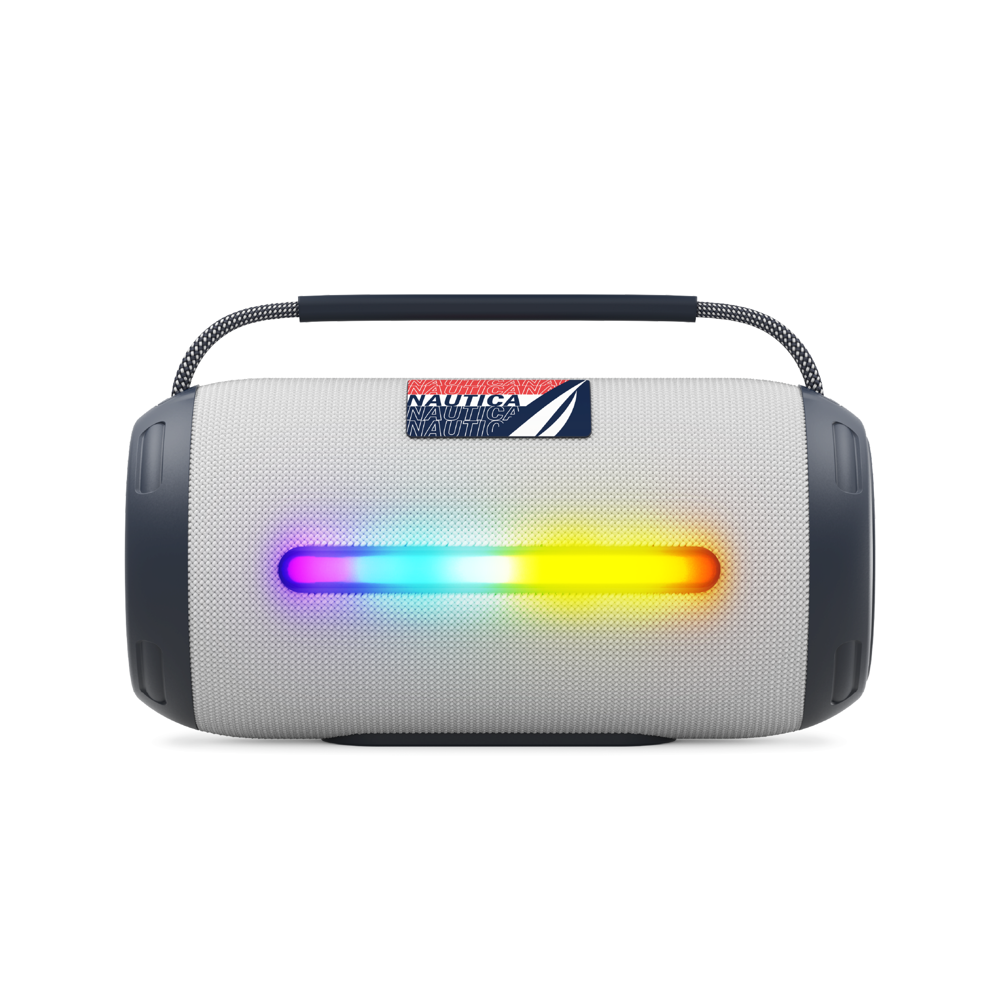 Nautica - Urban SP610 True Wireless Outdoor Portable Speaker, Perfect for Camping, Beach, Backyard & Travel - Navy-White