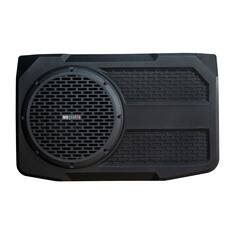 Front. MB Quart - MB Quart 12" Tailgate Subwoofer System for 21-26 Ford Bronco, Tuned Audio, 400W - Black.