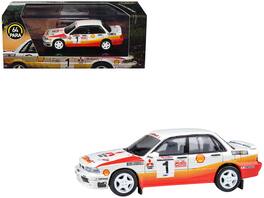 Mitsubishi Galant VR-4 RHD #1 Ross Dunkerton - Fred Gocentas Winner "APRC Rally Malaysia" 1991 1/64 Model Car by Paragon