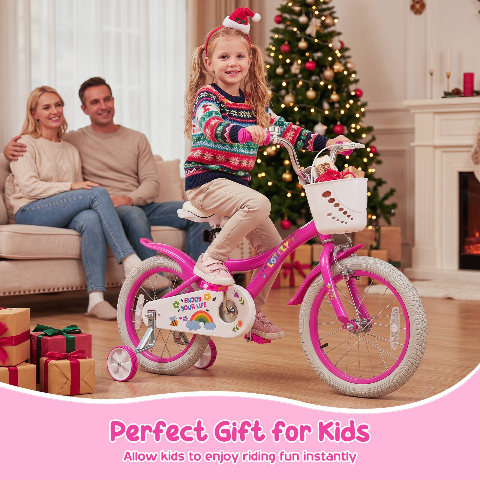 ENJOY YOUR LIFE

Perfect Gift for Kids
Allow kids to enjoy riding fun instantly